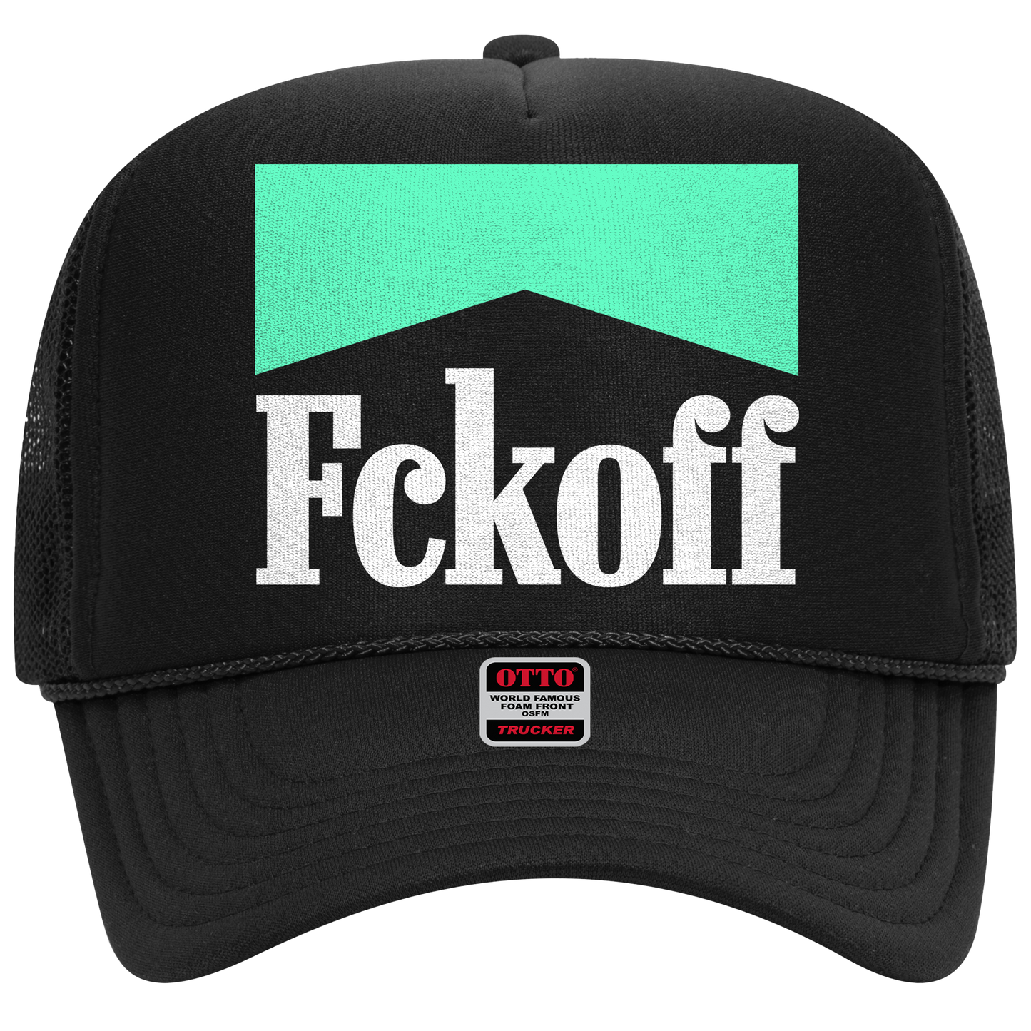 FCKOFF x Marb. Trucker Hat (Black)