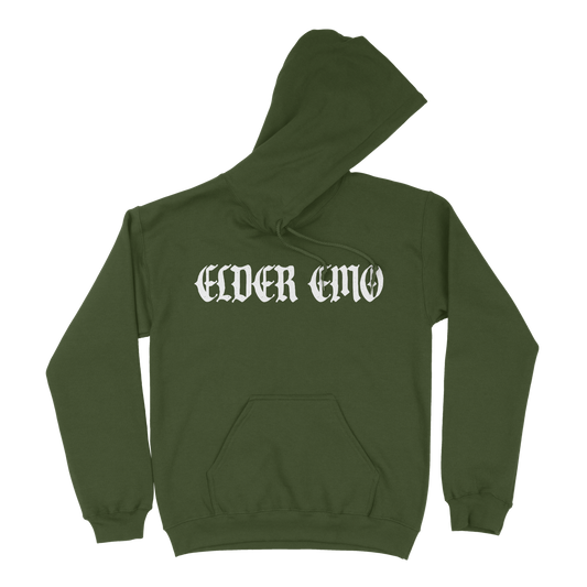 Elder Emo Hoodie (Olive Green)