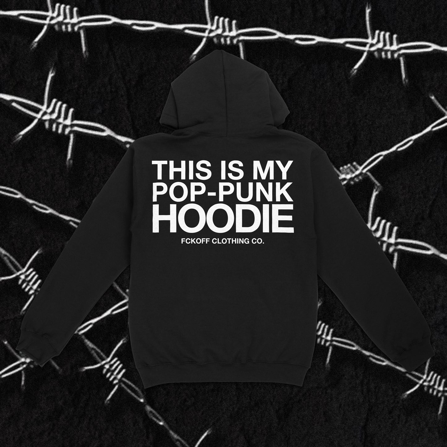 this is my pop punk hoodie