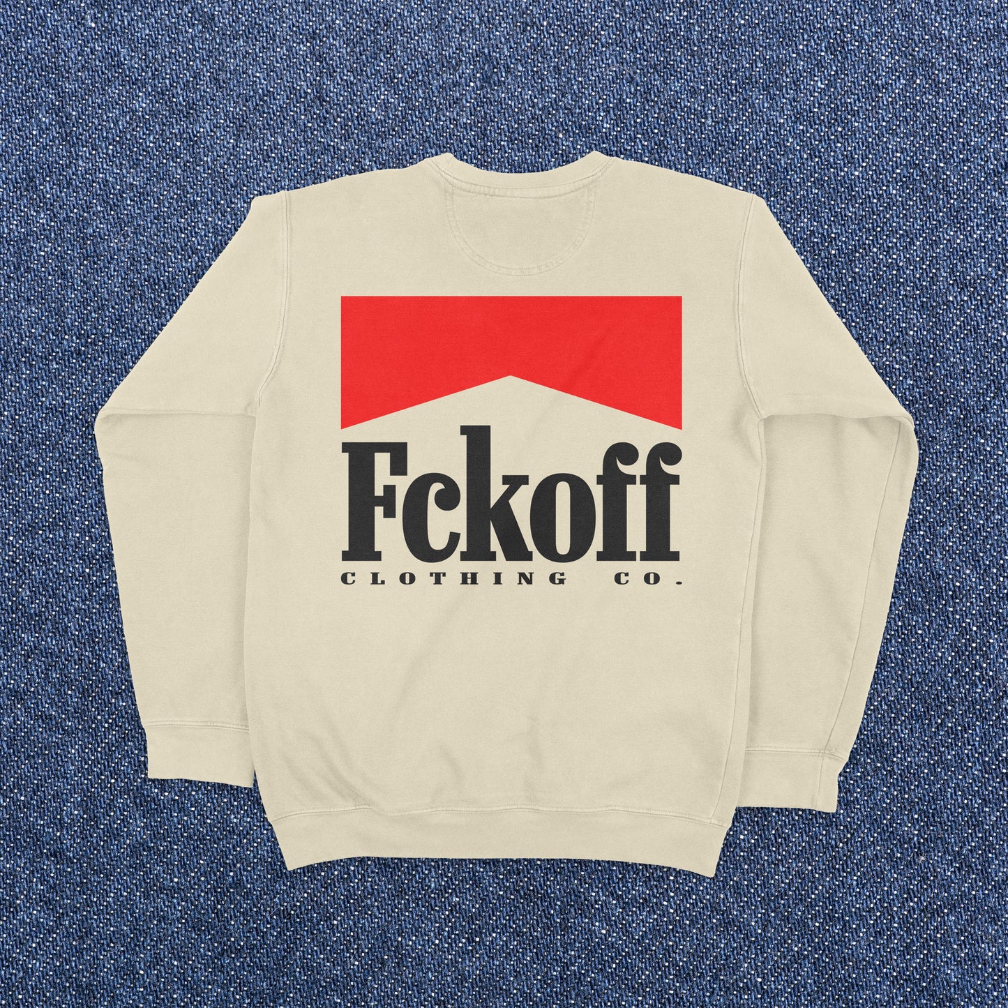 Marb x FCKOFF Crewneck (Tan)